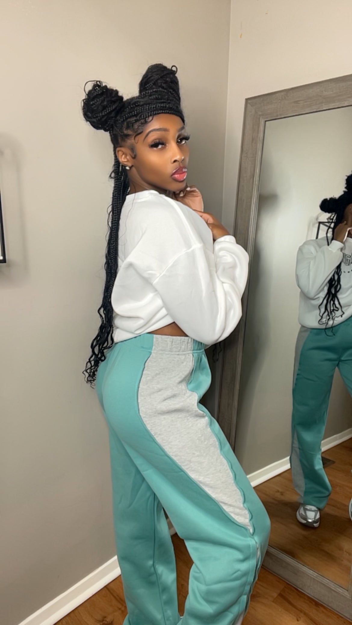 Fleece Flare Pants
