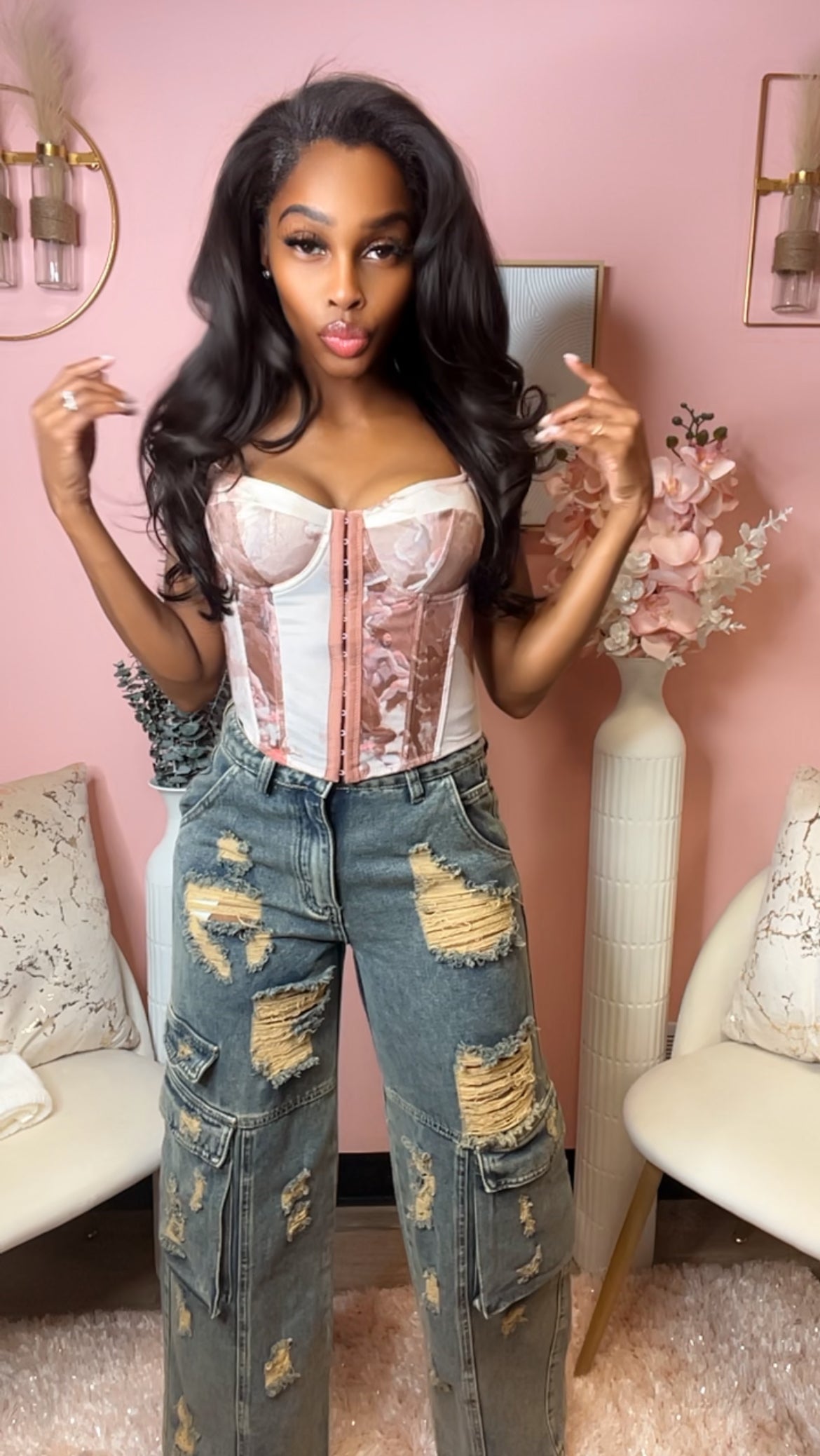 Lisa Distressed Jeans
