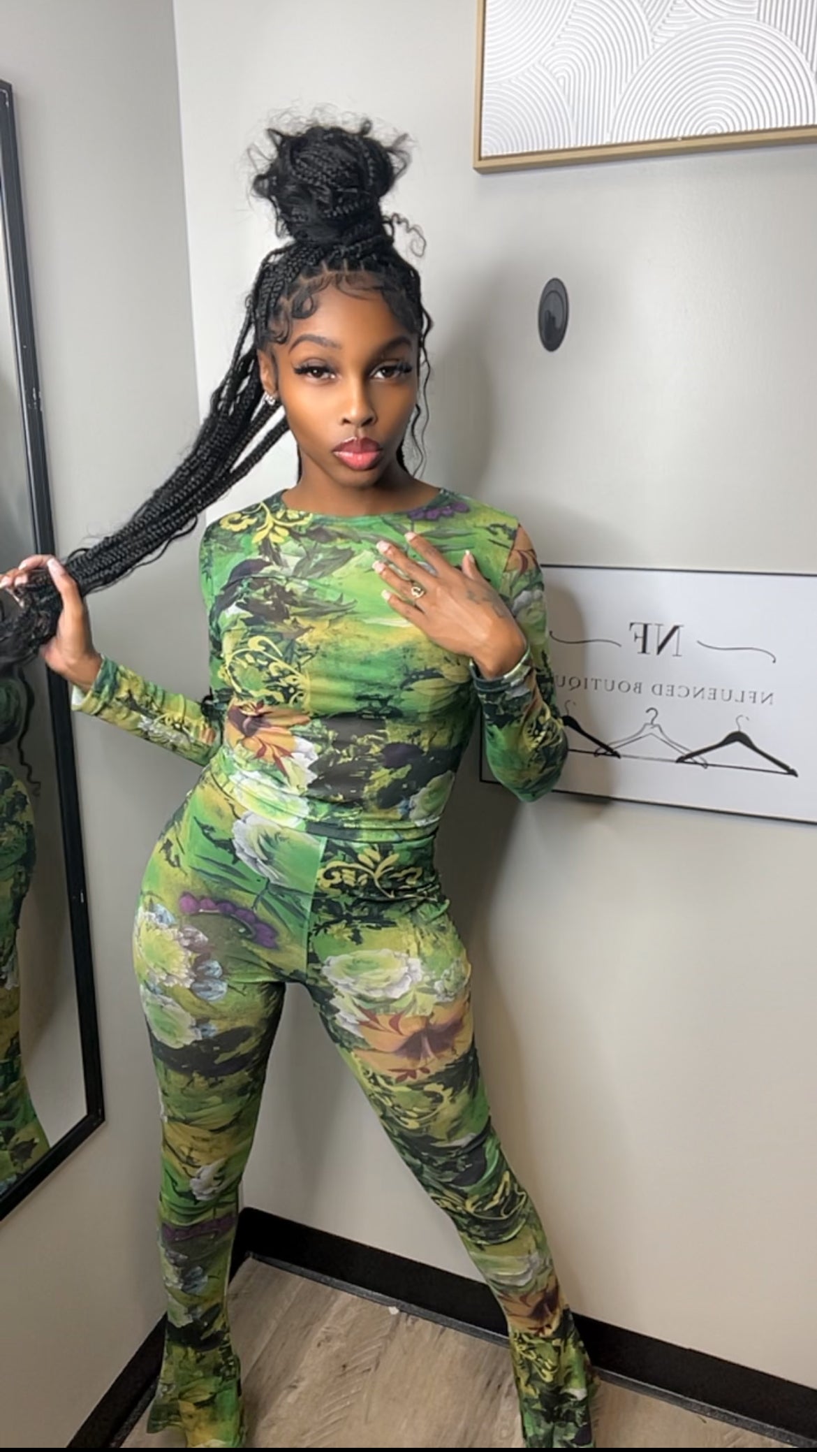 Snatch Green 2 Piece Set