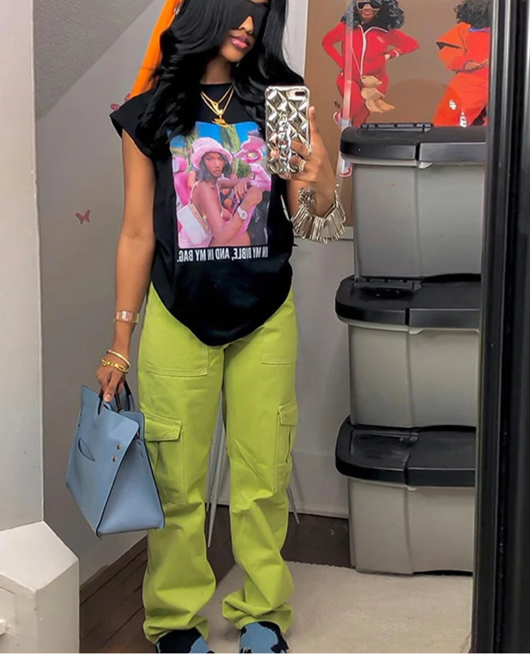 Oversized In My Bag Tee