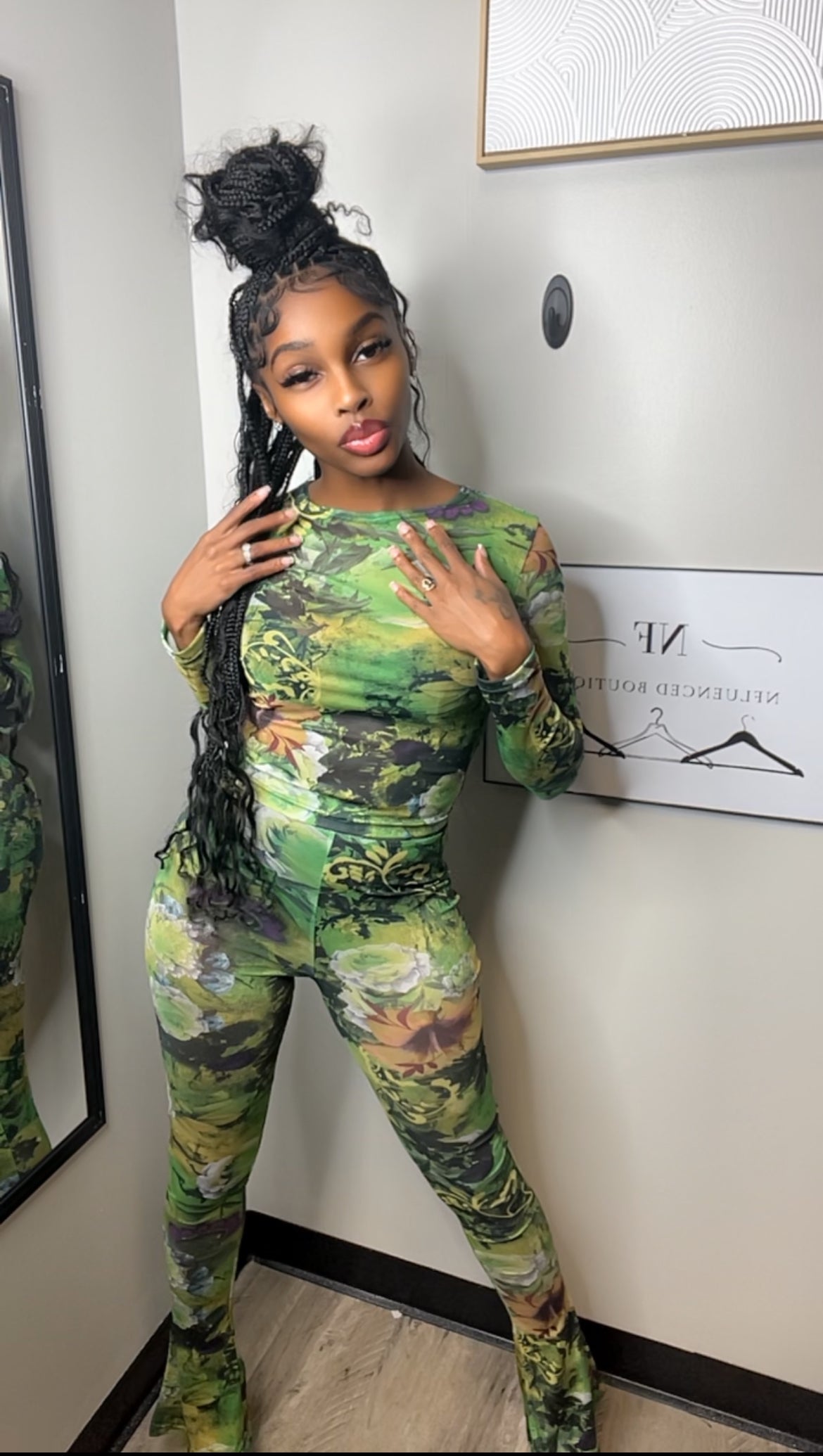 Snatch Green 2 Piece Set