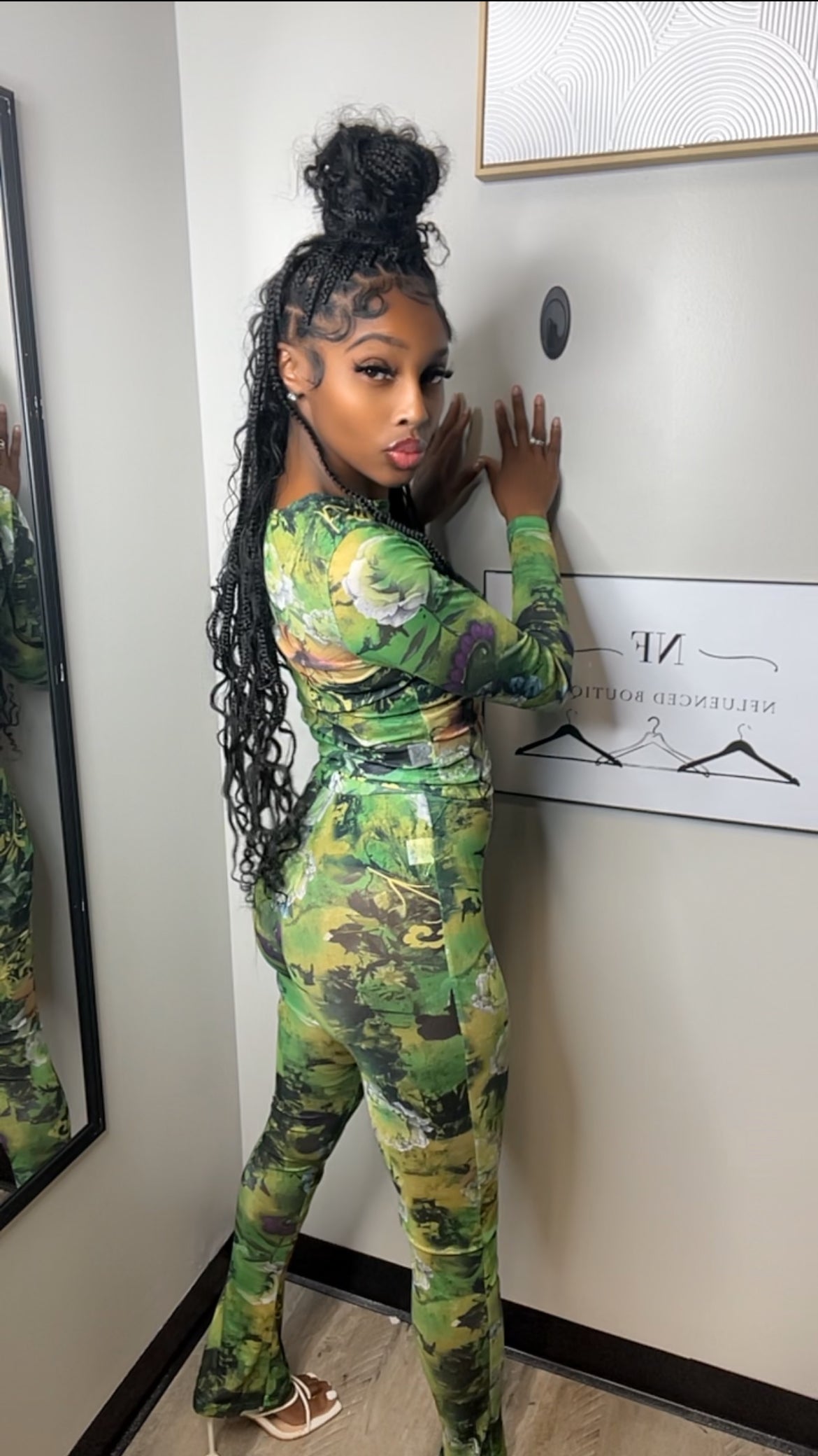 Snatch Green 2 Piece Set