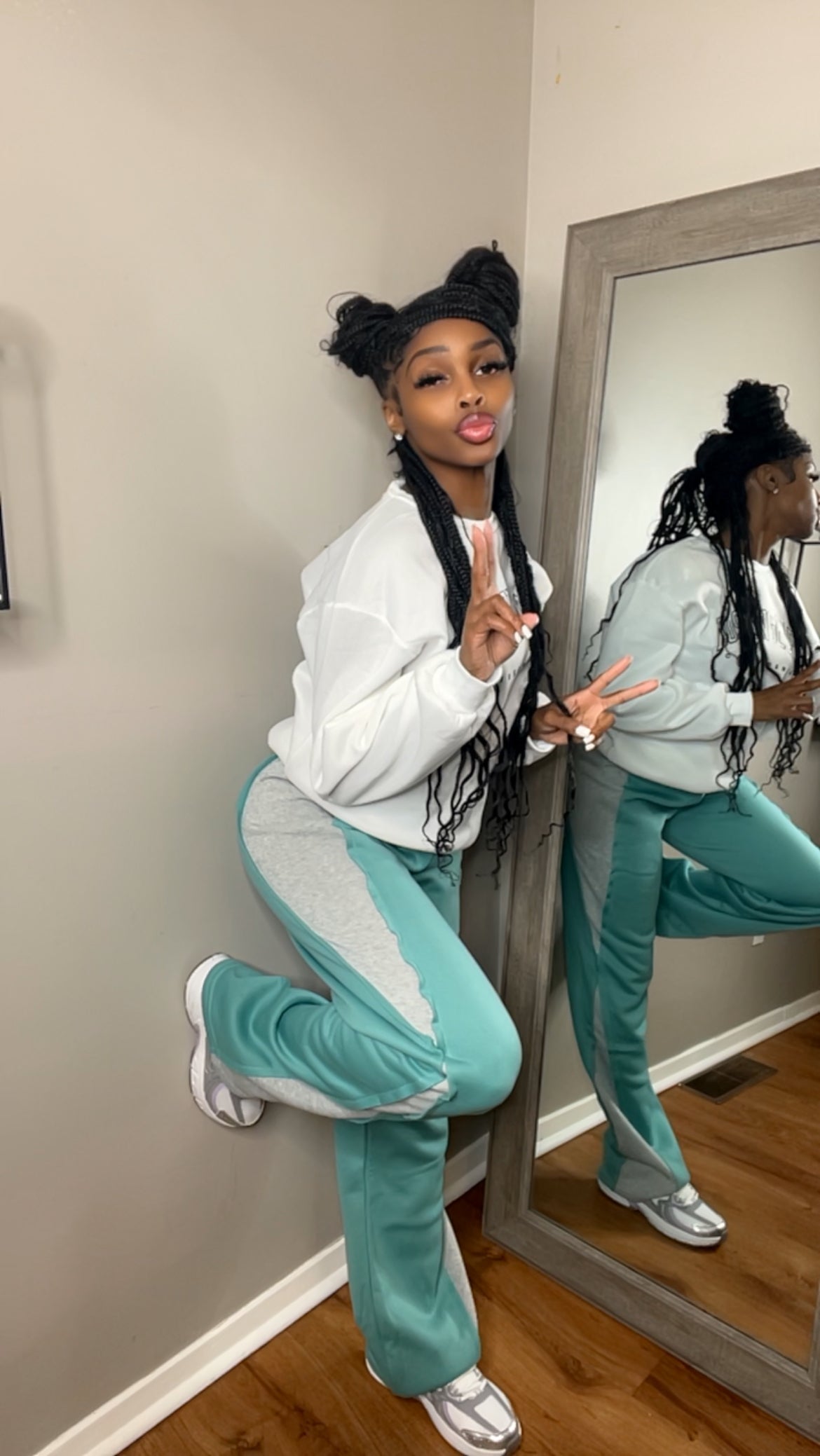 Fleece Flare Pants