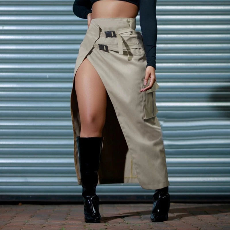 Front Split Skirt