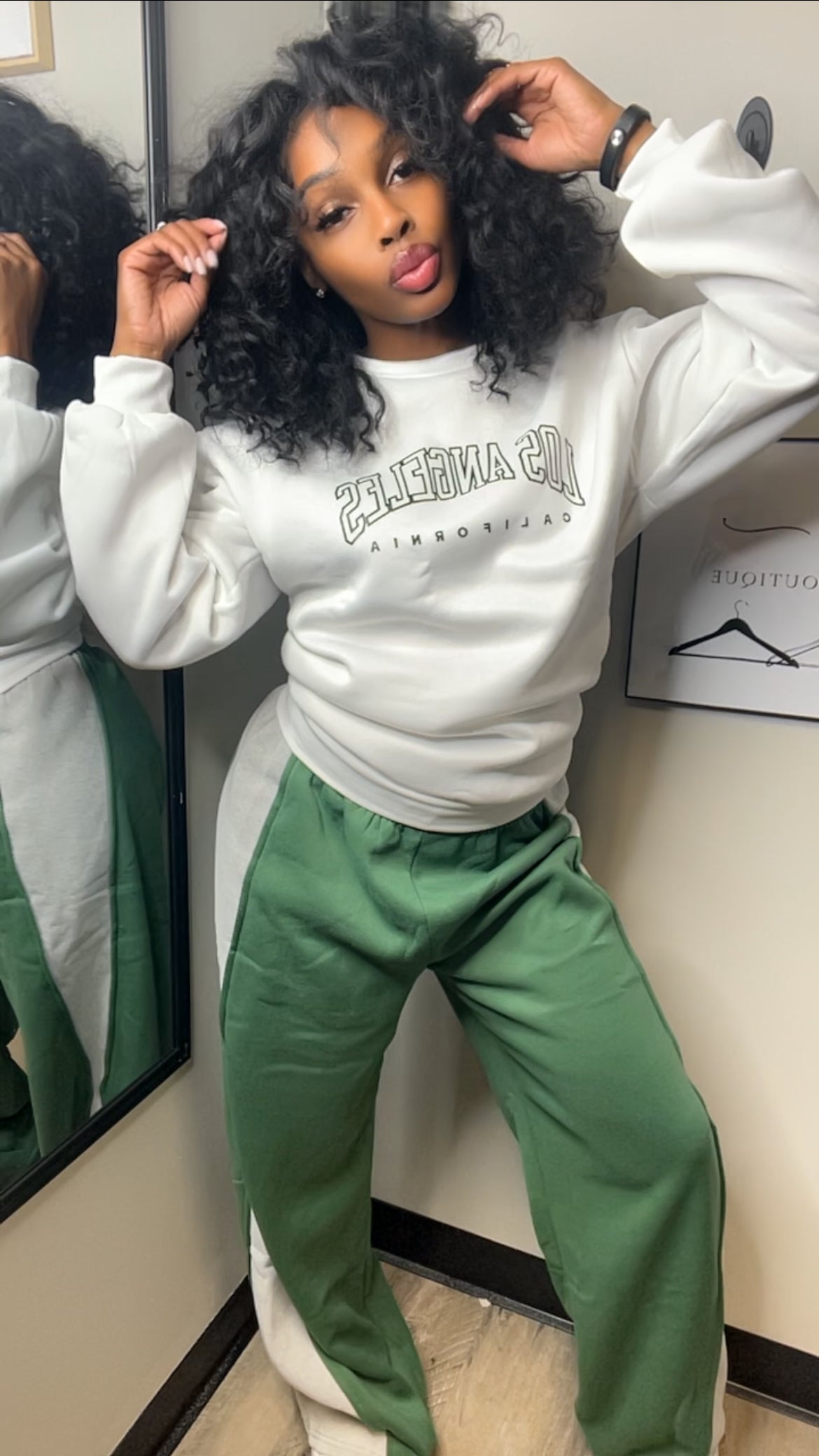 Fleece Flare Pants