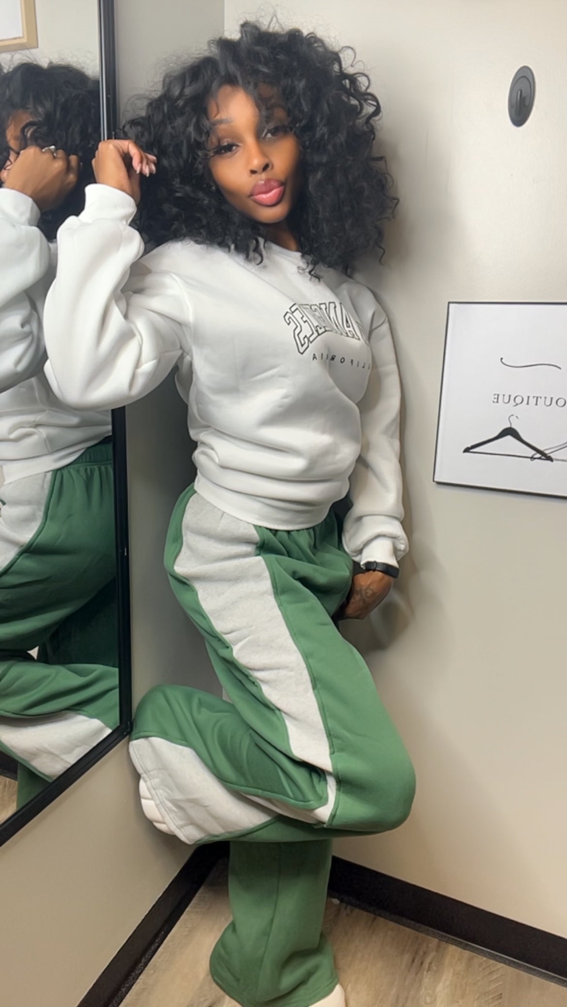 Fleece Flare Pants