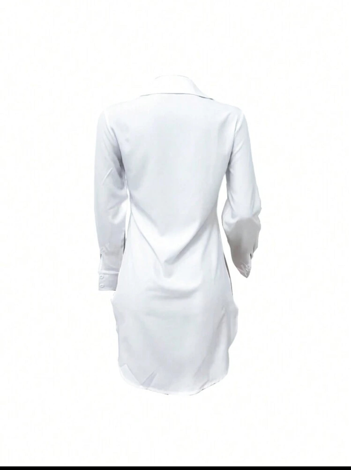 White button down