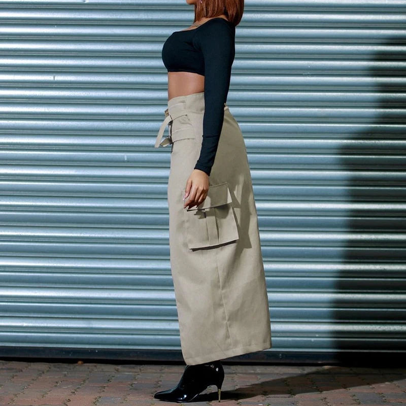Front Split Skirt