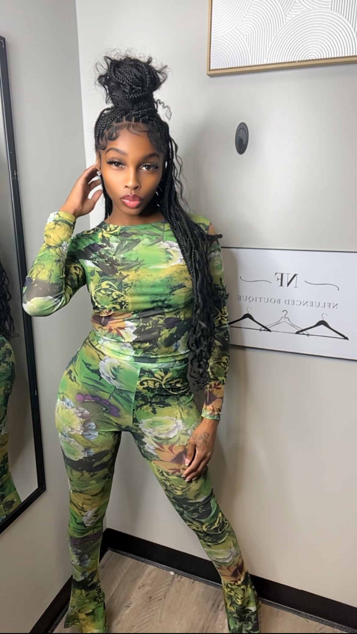 Snatch Green 2 Piece Set