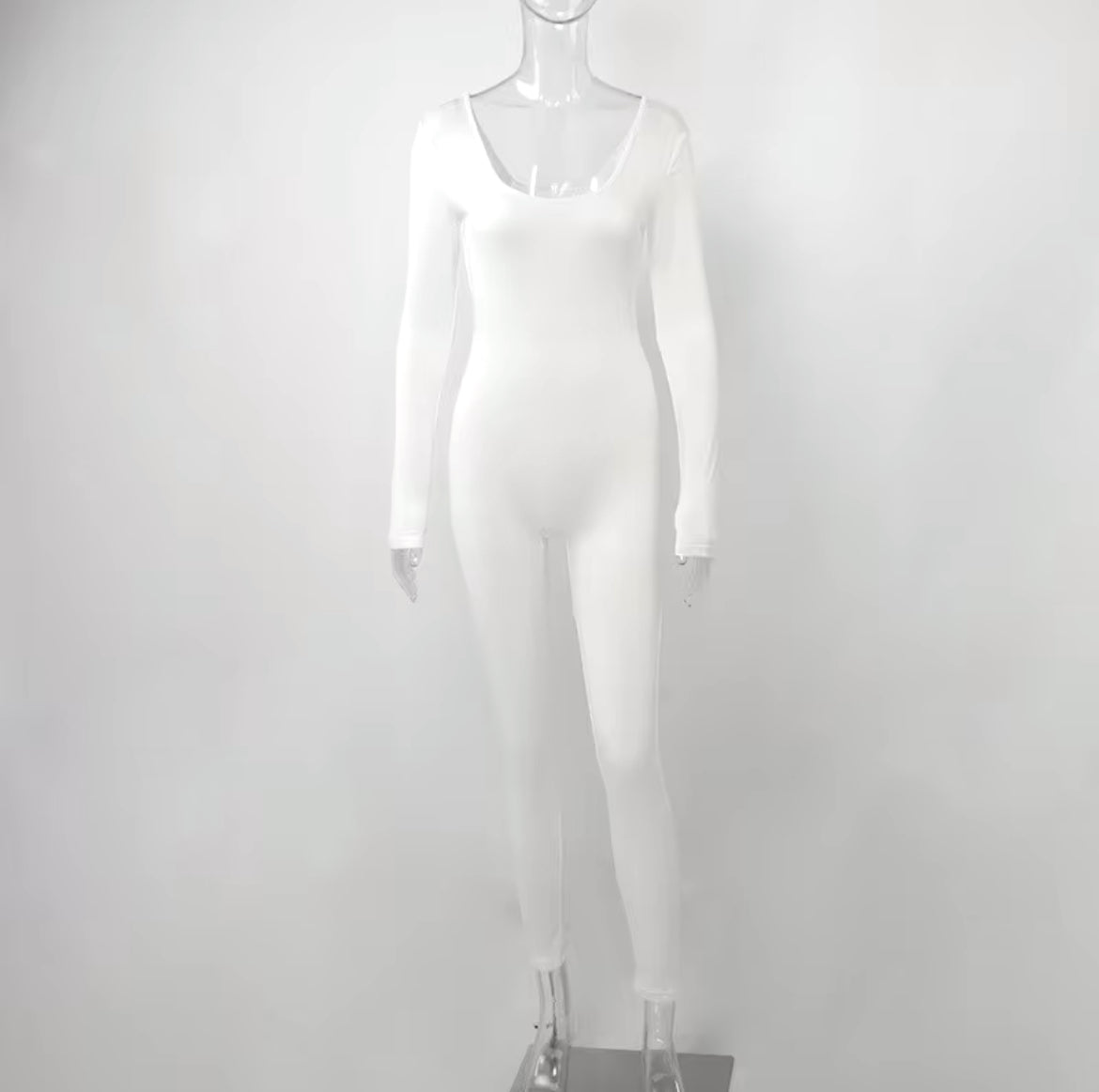 White Body Jumpsuit