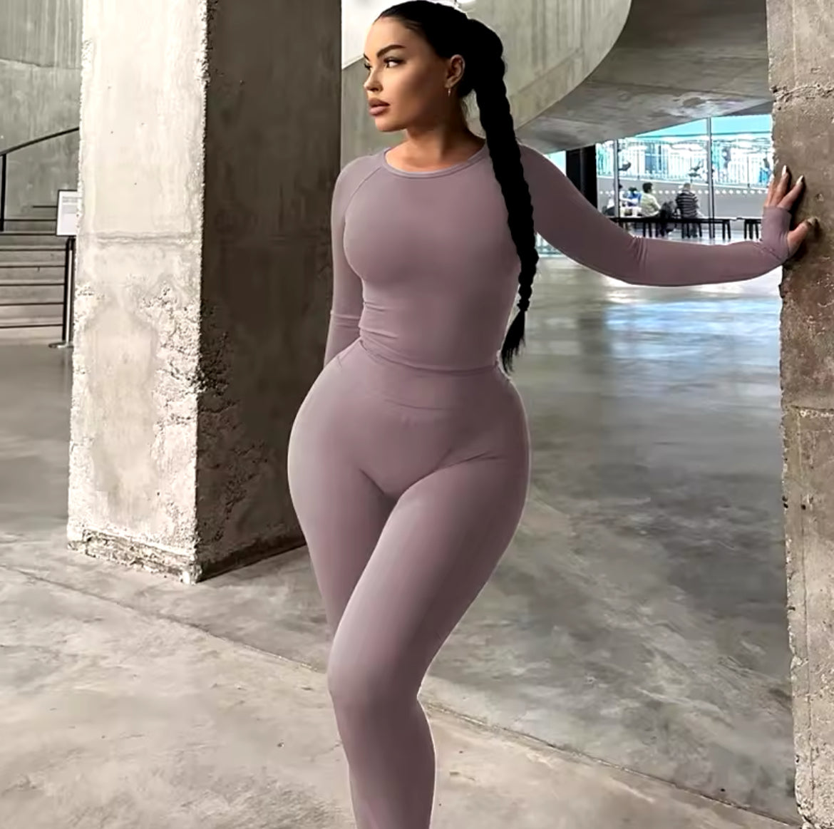 Nude 2 Piece Set