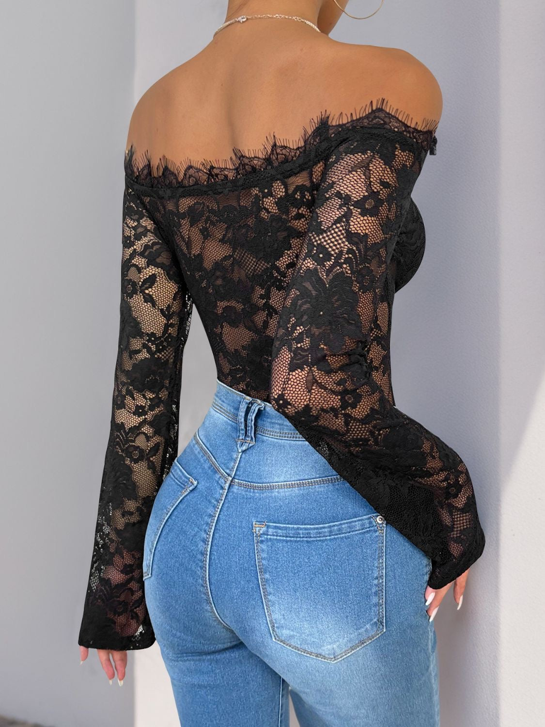 Lace Off Bodysuit