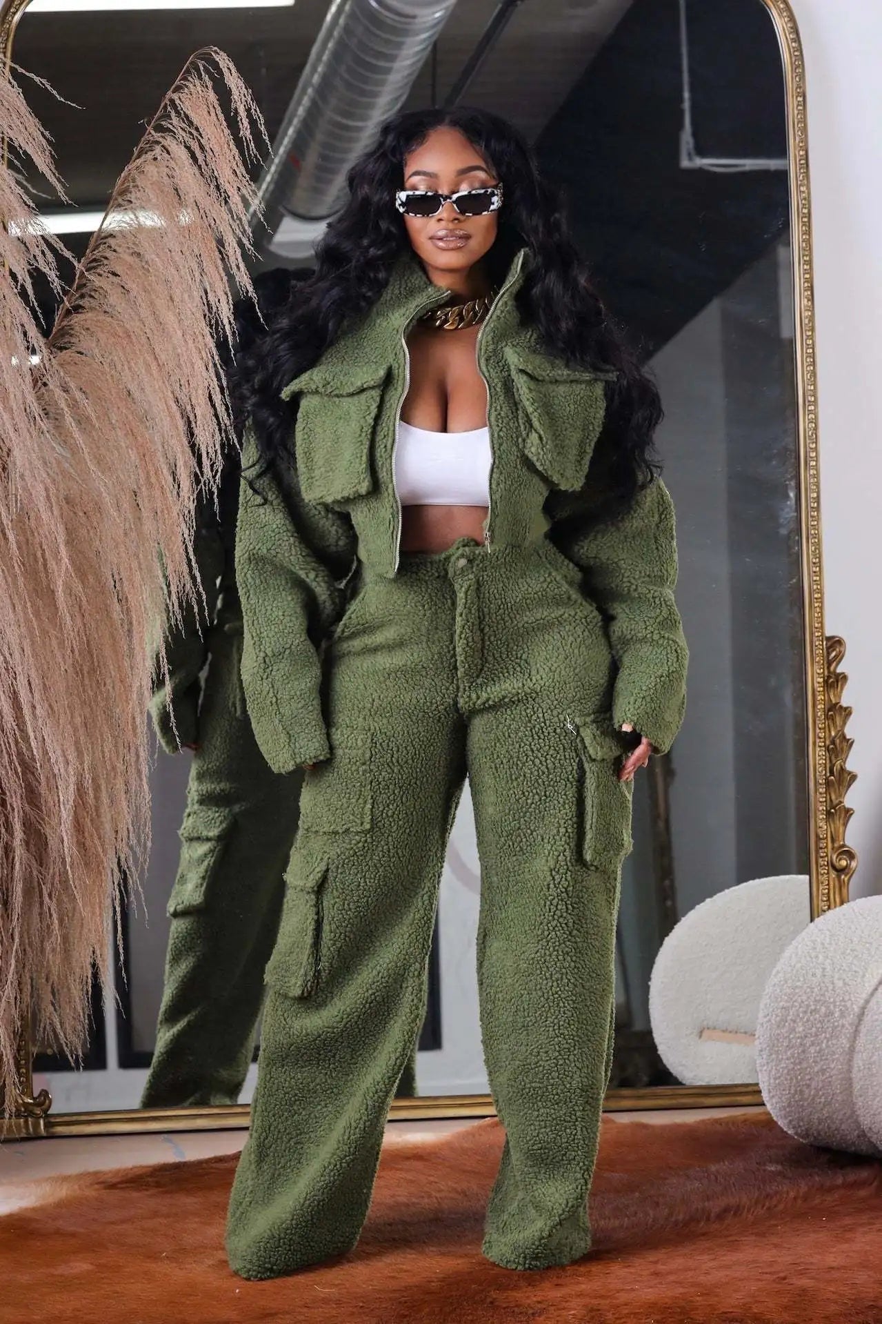 Green Wood Set