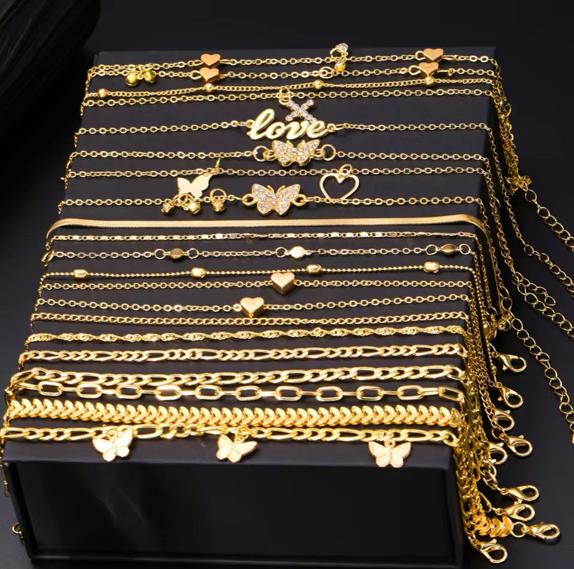 Beautiful Bohemian Anklet/Bracelet Set